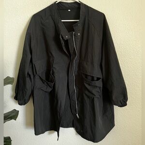 NWOT jacket oversized flowy size S